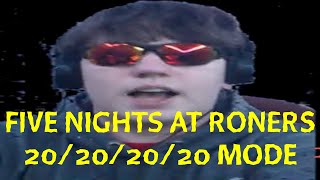 20 MODE COMPLETE | Five Nights at Roner's