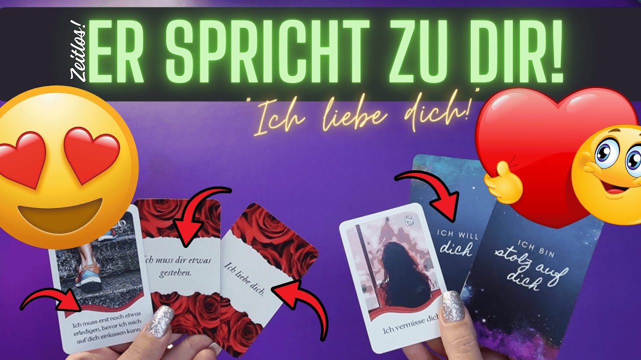 ER SPRICHT ZU DIR! ❤️🧔🏻‍♂️❤️