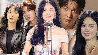 LEE MIN HO WATCH SONG HYE KYO IN BAEKSANG !! NETIZENS CLAIMED THAT KIM GO EUN IS JEALOUS?!