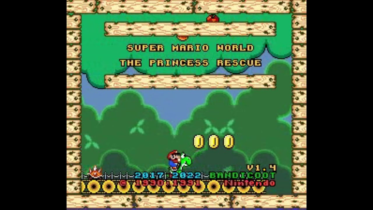 SMW Hack B0764337 : Super Mario World - The Princess Rescue (V1.3) (PT-BR)