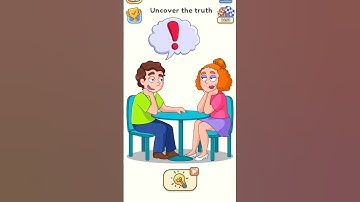 uncover the truth DOP 5 Draw One Part Fun Mobile Puzzle Game Tips# gaming#game#dop5#puzzle0:1591/100
