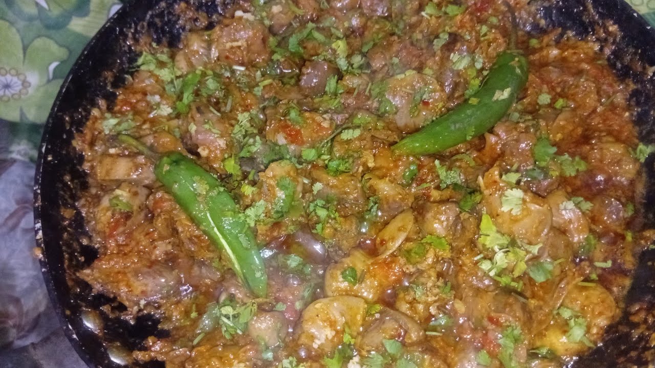 Delicious masaledar kaleji pota