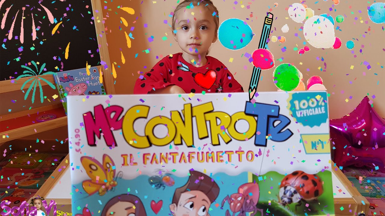 Papà mi ha regalato il FANTAFUMETTO dei Me Contro Te! 😍🎼👩‍❤️‍💋‍👨🎊 SofiaVi Show