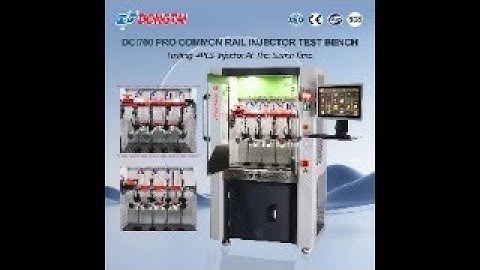 DCI700-PRO Common Rail Injector Test Bench
