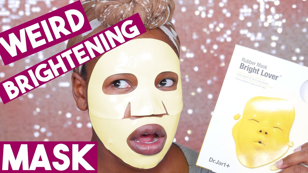 Trying Out The New Dr Jart Bright Lover Rubber Mask Youtube