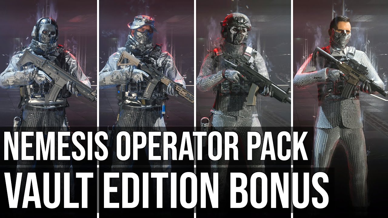 NEW MW3 Operators FIRST LOOK (Pre Order Bonus, Vault Edition