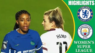 Chelsea vs Manchester City || HIGHLIGHTS || FA Womens Super League 2024