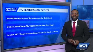 Southwest Florida's cold weather history