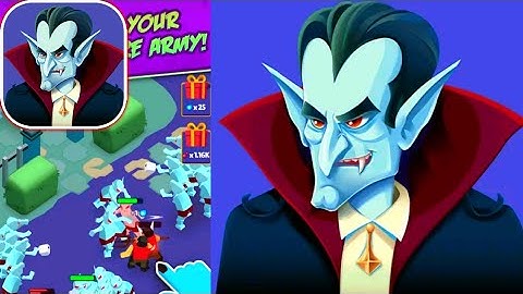 Dracula City Master Idle Army gameplay (Android, iOS)