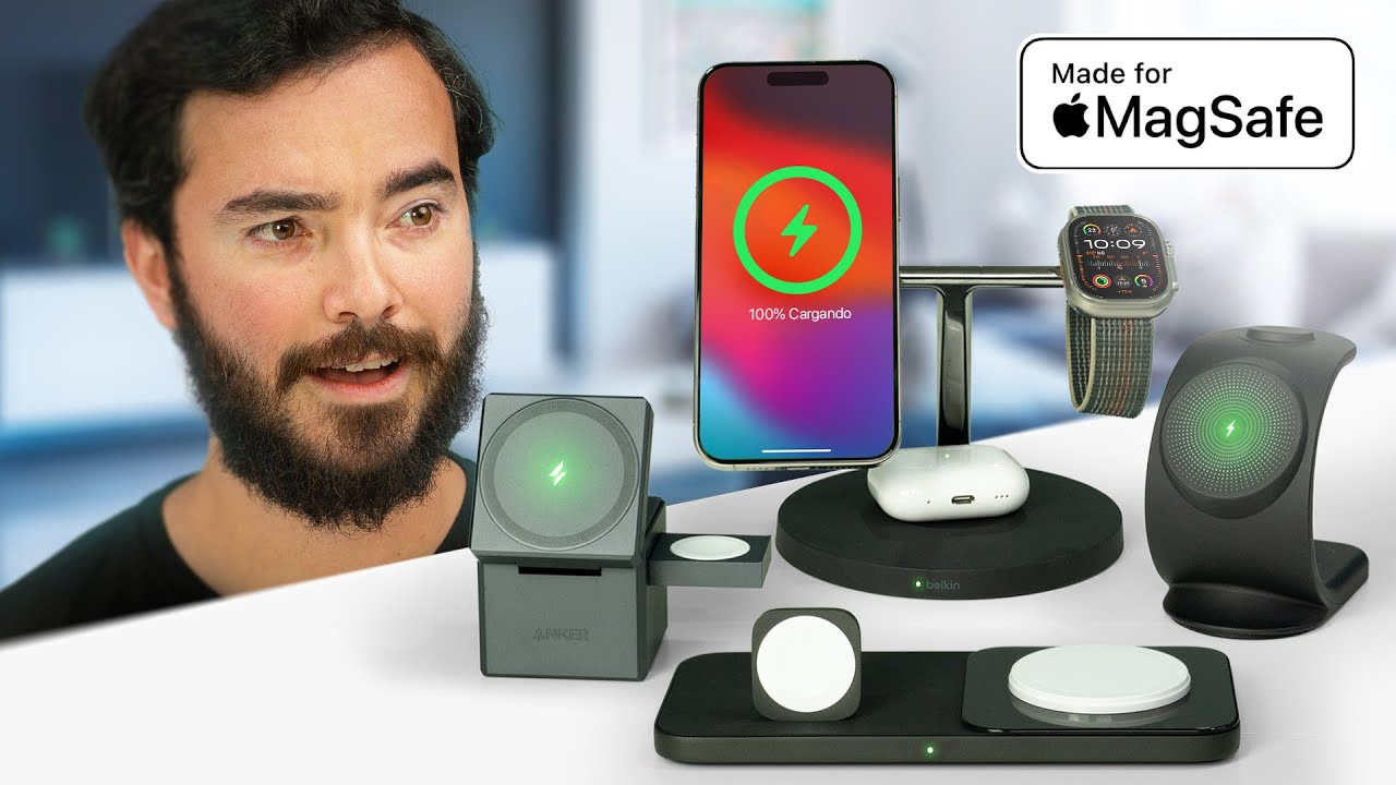 El MEJOR CARGADOR 3 en 1 para iPhone, Apple Watch y AirPods