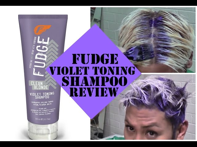 Fudge Clean Blonde Violet Toning Shampoo | PRODUCT REVIEW -