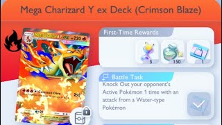 Pokémon TCG Pocket - Step-Up Battle [Advanced] | Mega Charizard Y ex Deck (Crimson Blaze)