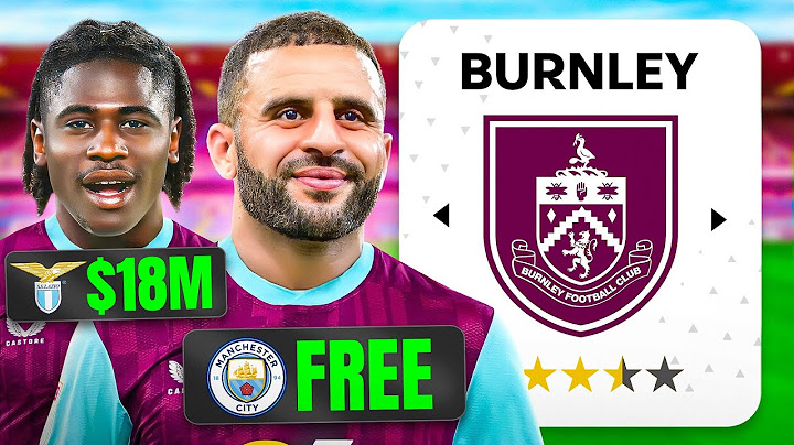 I Rebuild BURNLEY With Their NEW TRANSFERS!