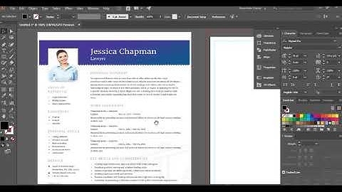 How to create Corporate CV submit to shutterstock part 01