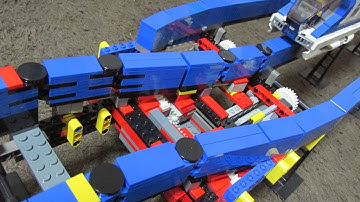 Lego Monorail Switch Rail test 2 like Banpaku-kinen-koen