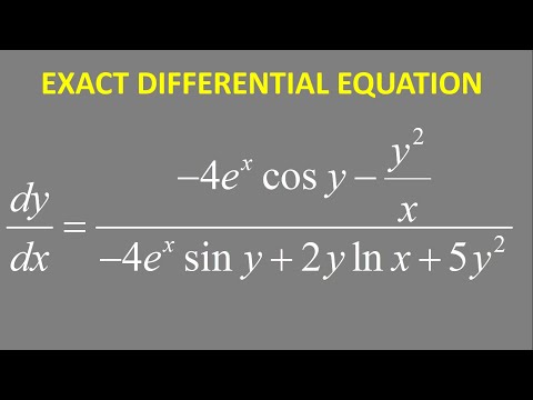 Exact Differential Equation