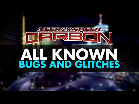 NFS Carbon All Glitches I Could Find So Far