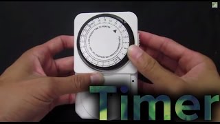 How to Use a Mechanical Timer for Hydroponics Setup Tutorial GrowAce.com