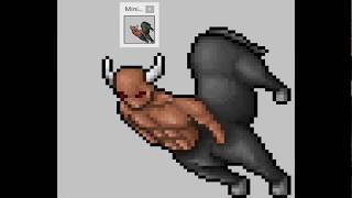 Criando Centauro No Paint (Tíbia) Pixel Art Training