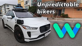 Waymo in SF: Driving around unpredictable bikers | JJRicks Rides With Waymo #149