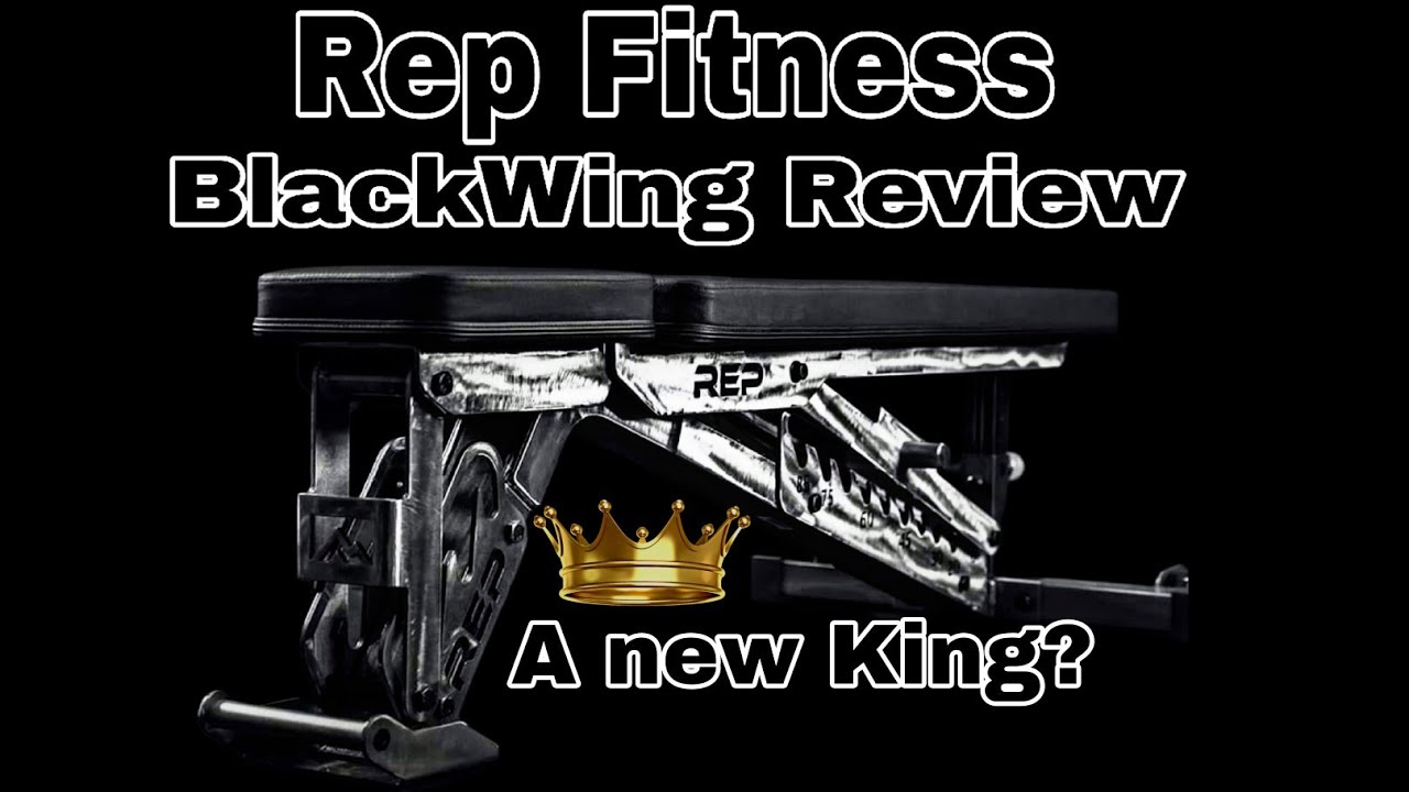 Rep Fitness Blackwing Adjustable Bench Review (Clear coat Rep Fitness Blackwing Adjustable Bench Review (Clear coat