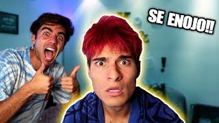 LE TIÑO EL PELO A MATHI!! *broma*