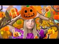 COSTRUISCO l'ISOLA di HALLOWEEN piu' SPAVENTOSA di ANIMAL CROSSING