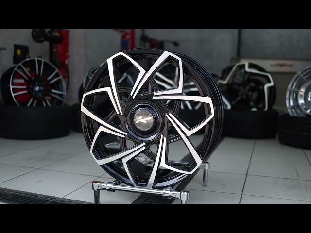 Кованые диски Li9 Kahn 27 9x22 PCD5x120 ET 40 DIA 62.5 Gloss Black Face