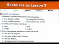 حل الدرس الثالث ساينس من المعاصر الجزء1 سنة رابعه بسهولةExercise Lesson3 Concept 1 Primary4 Science 