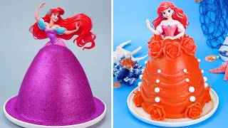🌈 Amazing Tsunami Cake Decorating Ideas | Amazing Princess Cake Compilation