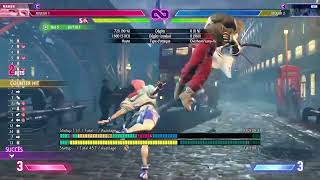 SF6 - Manon Anti Air Command Throw