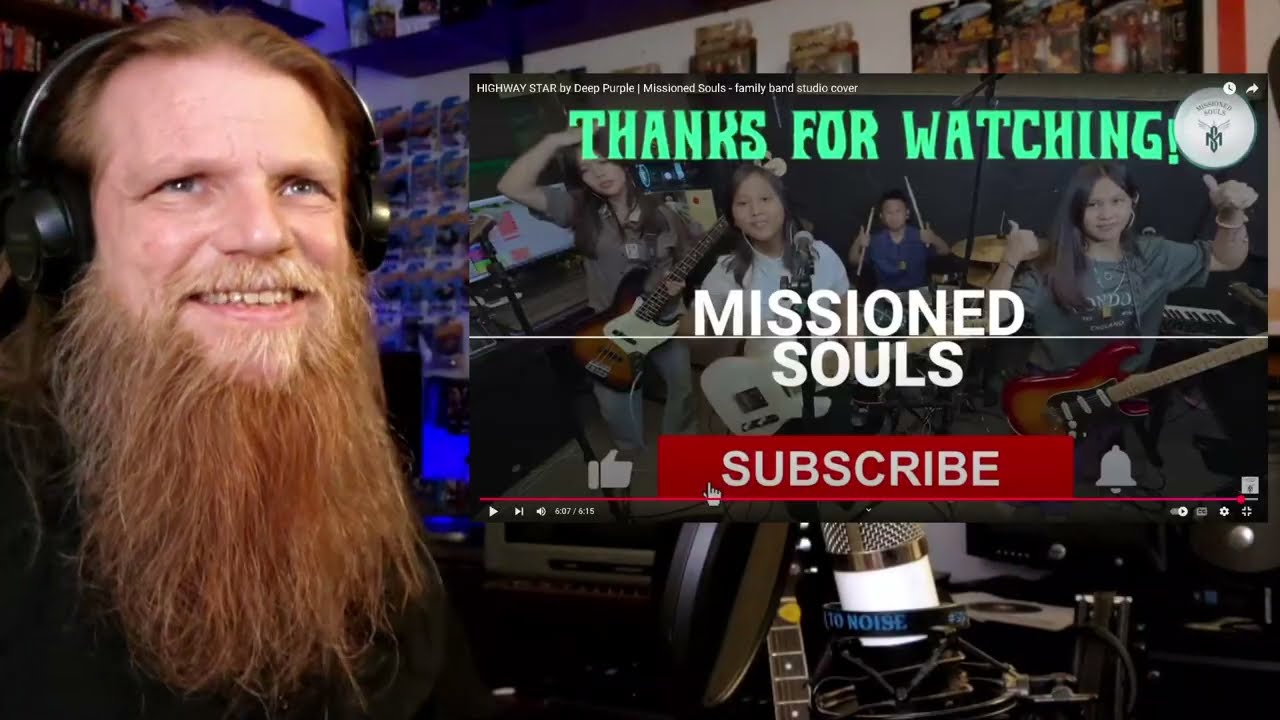 MISSIONED SOULS - Highway Star (Deep Purple cover) REACTION | Metal Head DJ Reacts