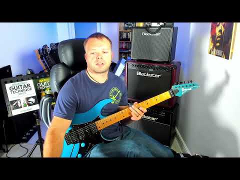 90 Bpm Legato Guitar Exercise – Play Along With Your Fingers On Each Fret!