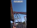 X2 passing by at Six Flags Magic Mountain #rollercoaster