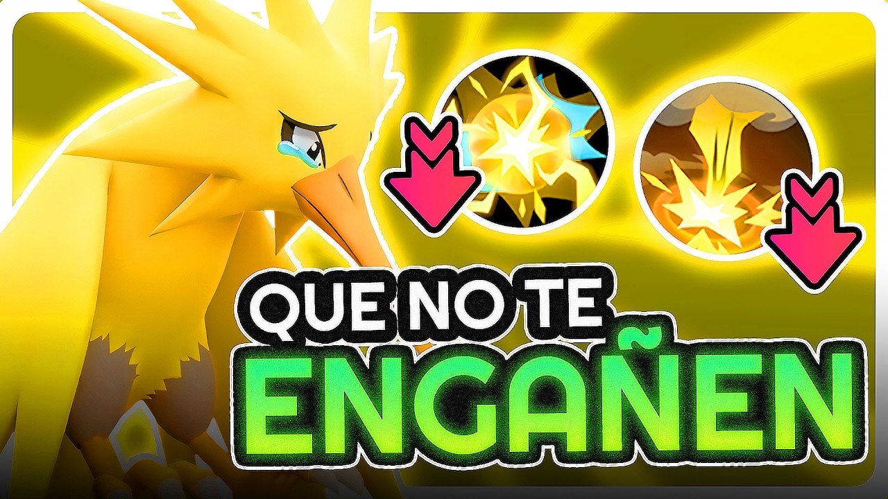 ¿ZAPDOS FUE BRUTALMENTE NERFEADO? | Pokemon Unite