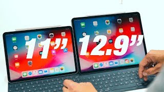 iPad Pro 2018 года с диагональю 11 дюймов и 12,9 дюйма!