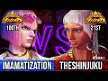 [Street Fighter 6] Manon vs Elena | SF6 Top Ranked Match Replay