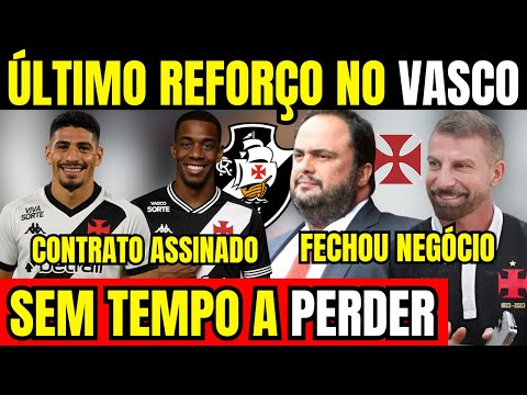 ÚLTIMO REFORÇO NO VASCO DA GAMA! ALAN SALDIVIA NO CRVG! MARINAKIS FECHA NEGÓCIO! CBF SE POSICIONA! ÚLTIMO REFORÇO NO VASCO DA GAMA! ALAN SALDIVIA NO CRVG! MARINAKIS FECHA NEGÓCIO! CBF SE POSICIONA! Thumbnail