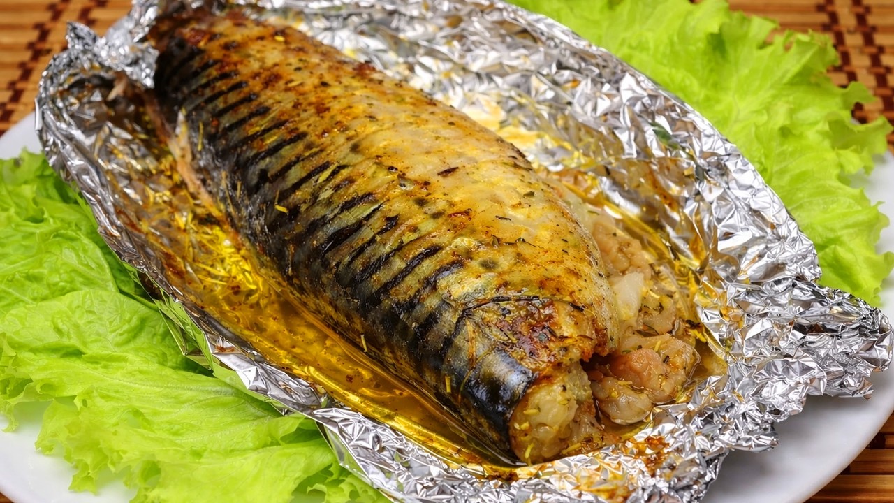 Божественная СКУМБРИЯ в духовке! Такая ВКУСНАЯ, что язык проглотить можно!