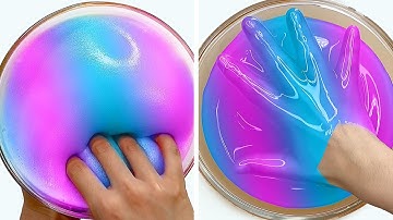 12 Hours Of Oddly Satisfying Slime ASMR - Relaxing When Stressed Or Sleepy 2025