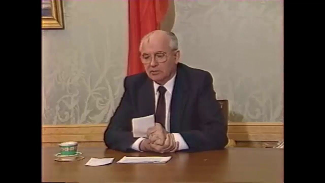 Горбачев Поздравление С Новым Годом 1991