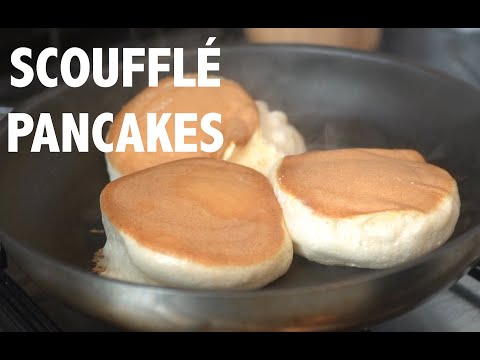 Japanische Soufflé Pancakes/ Pfannkuchen!..... Verbessertes Rezept!. 