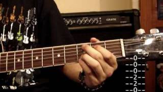 Video thumbnail of "how to play "深い森 [FUKAI MORI]" on guitar"