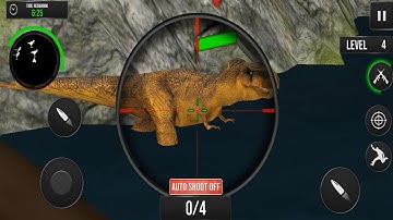 Dino Hunting 3D Gun Games - Wild Dinosaur Games 2023 - Dinosaur Planet Gaming Part 6