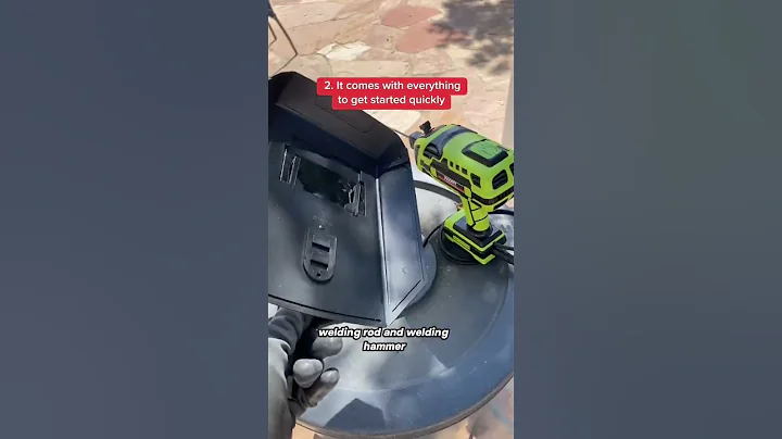 This portable welder from TEMU is awesome