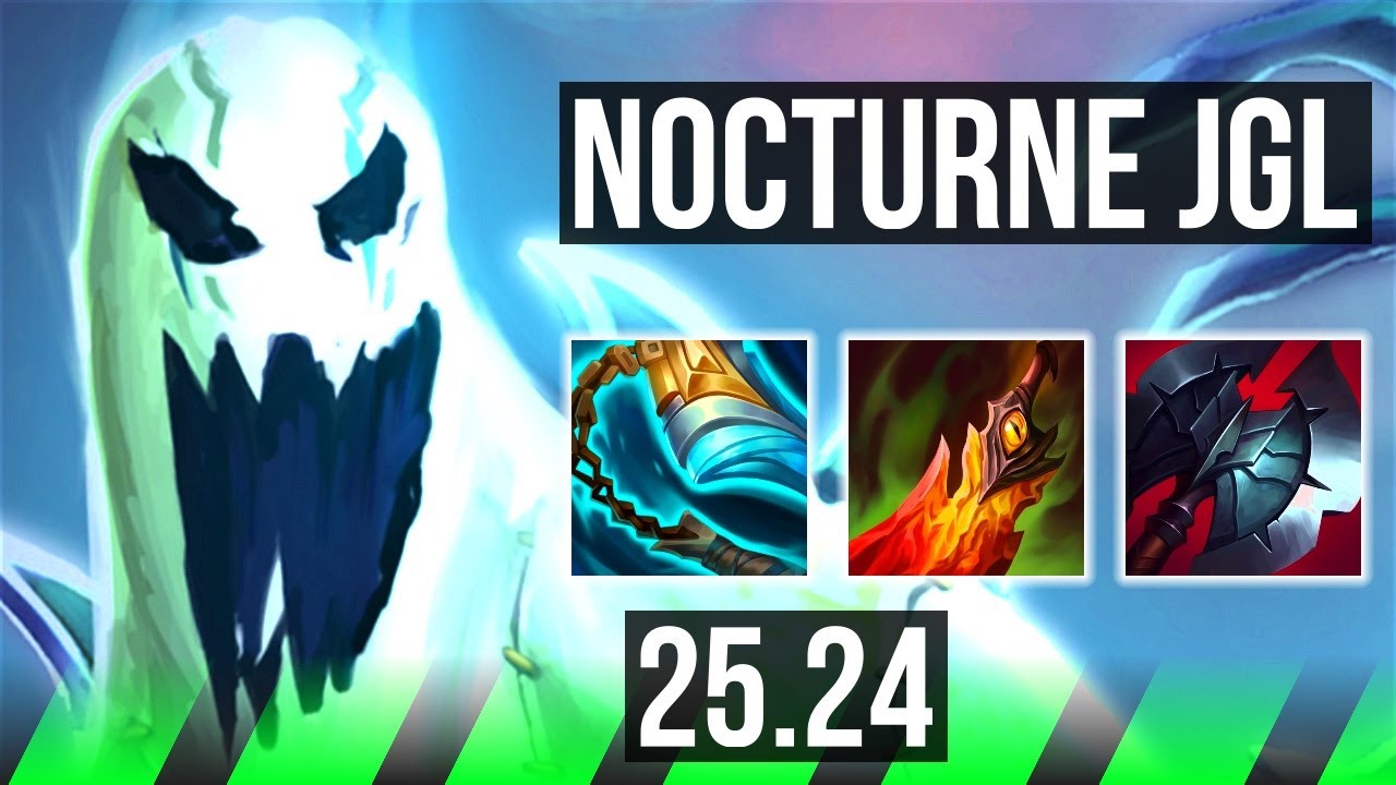 NOCTURNE vs MASTER YI (JGL) | EUNE Grandmaster | 25.24