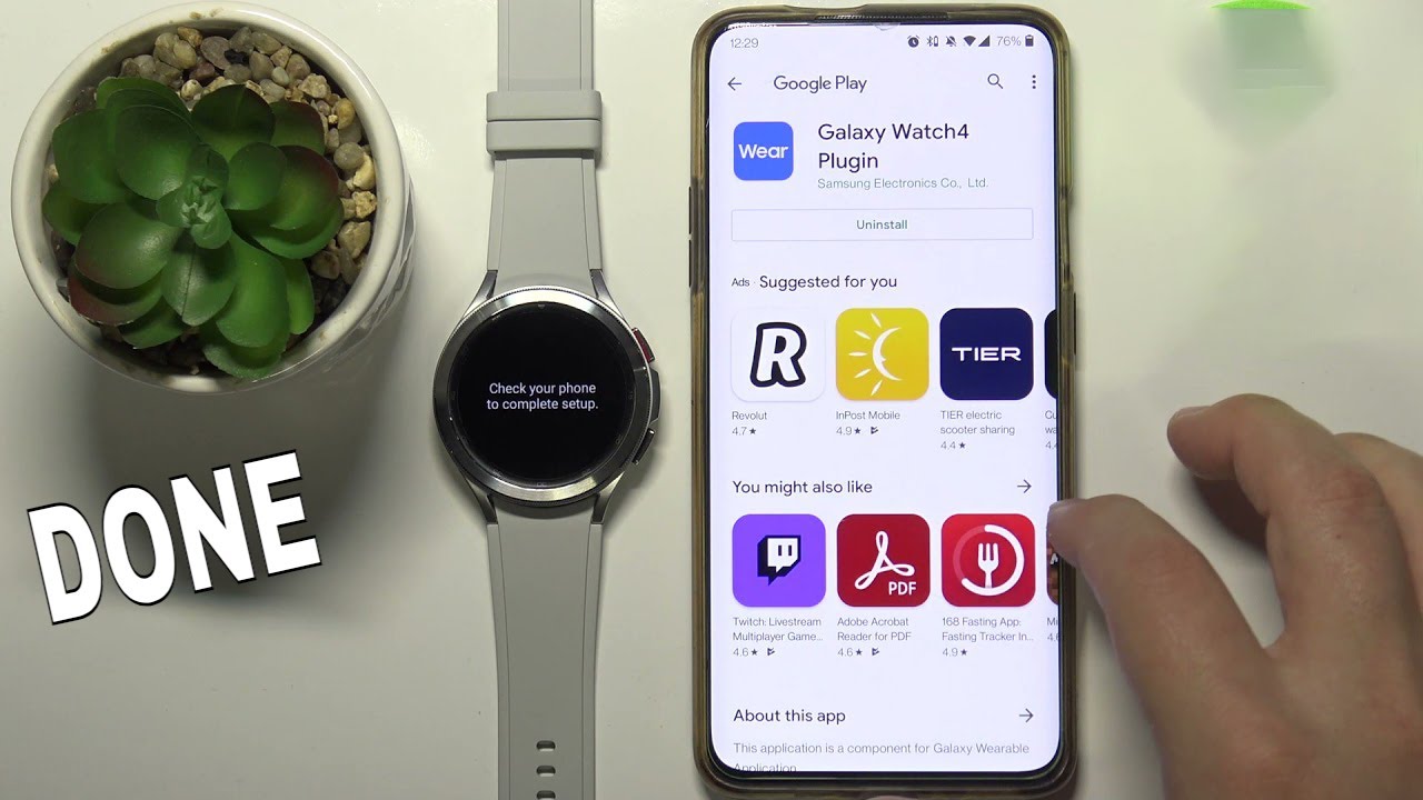 Galaxy watch с айфоном