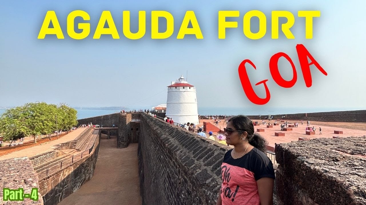 04_ഗോവയിലെ പോർച്ചുഗീസ് കോട്ട.Aguada Fort GOA,well preserved 17th -century Portuguese fort. 