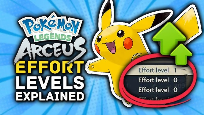 Pokémon Legends Arceus effort levels and Grit items guide - Polygon