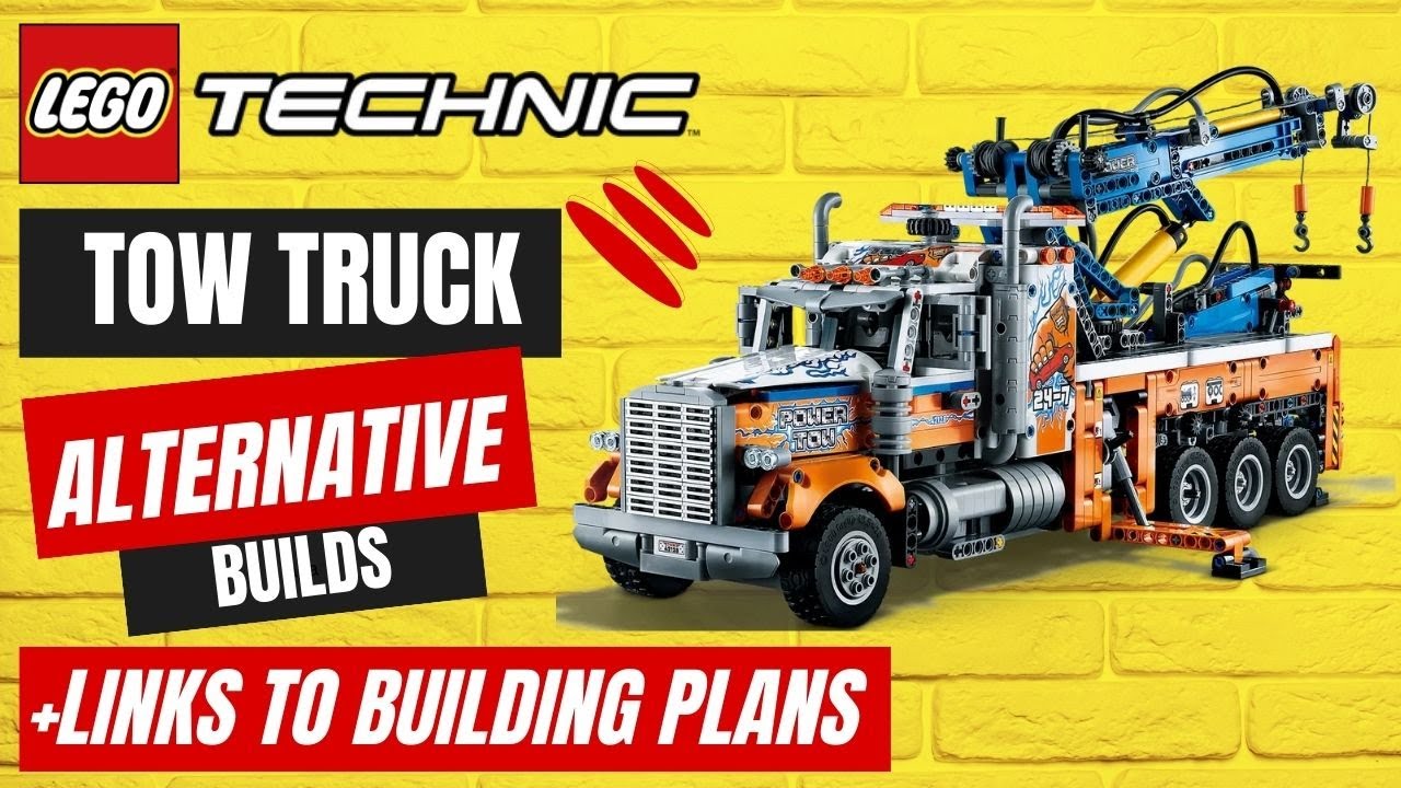 Lego 42128 Heavy-duty Tow Truck alternative builds | Top 9 alternate builds of 2023
